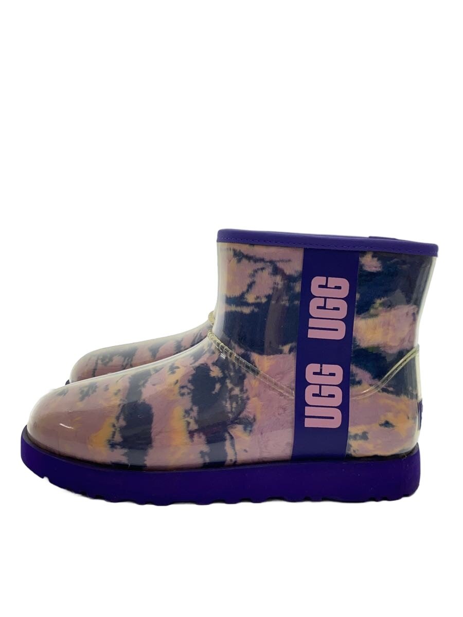 Fur - 【中古】UGG australia◆クラシッククリアミニマーブル/レインブーツ/25cm/PUP【シューズ】