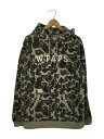 【中古】WTAPS◆パーカー/2/コットン/BRW/カモフラ/182ATDT-CSM04S【メンズウェア】