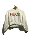 【中古】PATOU◆スウェット/XS/コットン/WHT/je0999985001w【レディースウェア】
