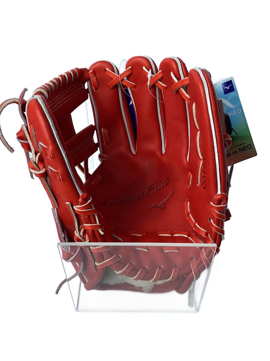 【中古】MIZUNO◆野球用品/右利き用/RED/1AJGH26303/グローバルエリート/硬式/内野手用//【スポーツ】