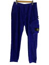 【中古】STONE ISLAND◆ボトム/32/コーデュロイ/BLU/751530811//【メンズウェア】
