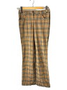 【中古】BURBERRY BLUE LABEL◆ボトム/38/ウール/CML/チェック/FQF41-501【レディースウェア】