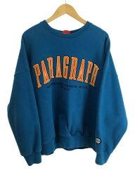 【中古】Paragraph◆スウェット/--/コットン/BLU【メンズウェア】