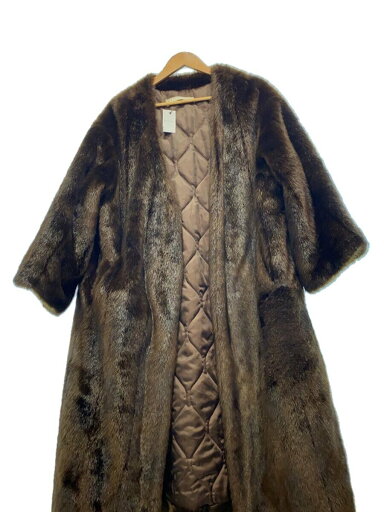 【中古】LEINWANDE◆コート/FREE/アクリル/BRW/無地/0220030103【レディースウェア】 【中古】LEINWANDE◆コート/FREE/アクリル/BRW/無地/0220030103【レディースウェア】