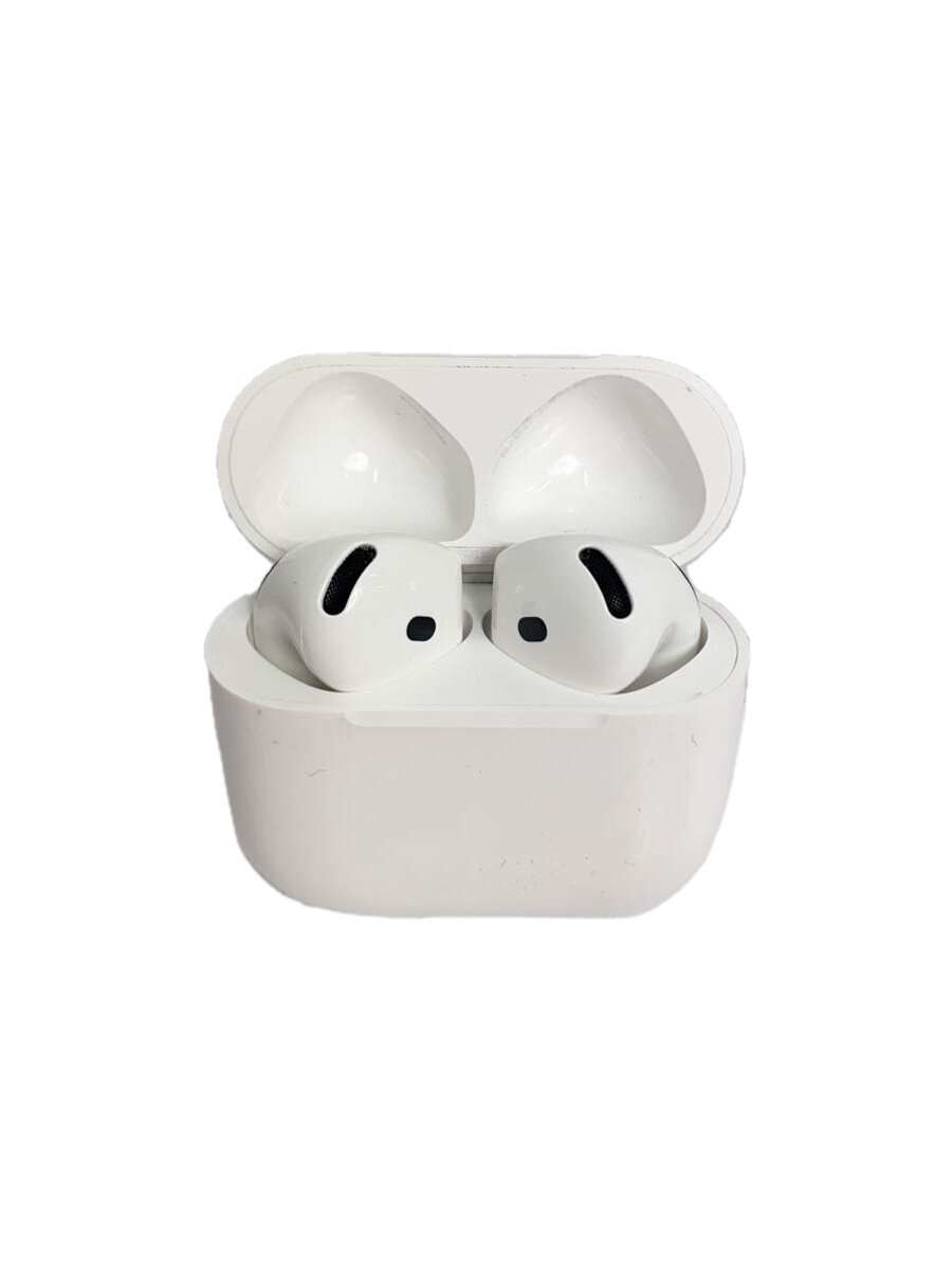 【中古】Apple◆イヤホン AirPods 4 アクティブノイズキャンセリング搭載モデル MXP93J/A【家電・ビジュアル・オーディオ】