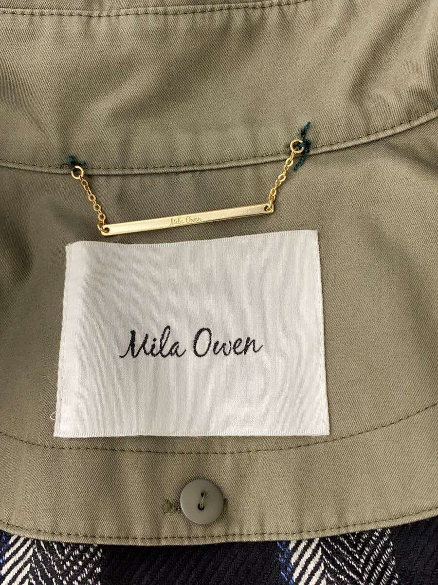 【中古】Mila Owen◆トレンチコート/0/ウール/カーキ/09FWC144018【レディースウェア】 jumblestore-37941483 2nd STREET 楽天市場店 サンプル画像3