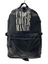【中古】UNDERCOVER◆リュック/ポリエステル/BLK【バッグ】
