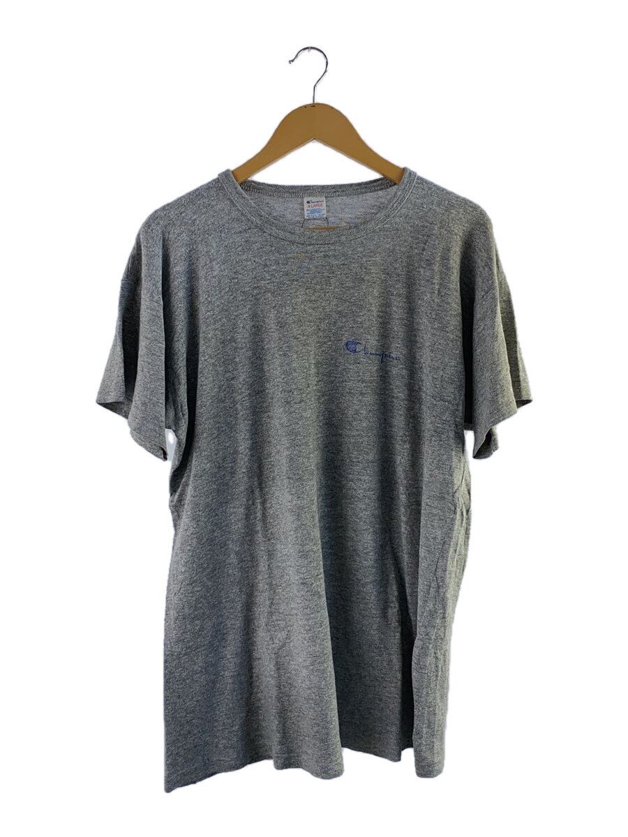 【中古】Champion◆80s/88/12/スクリプトロゴ/杢グレー/Tシャツ/XL/コットン/GRY【メンズウェア】 jumblestore-37863932 2nd STREET 楽天市場店 パッケージ画像
