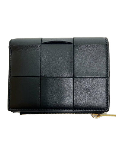 【中古】BOTTEGA VENETA◆イントレチャート/2つ折り財布/レザー/BLK/メンズ/742698VCQC48425【服飾雑貨他】 【中古】BOTTEGA VENETA◆イントレチャート/2つ折り財布/レザー/BLK/メンズ/742698VCQC48425【服飾雑貨他】