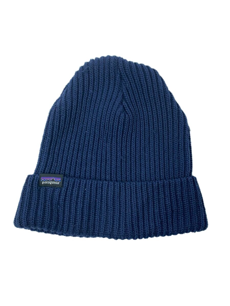 【中古】patagonia◆ニットキャップ/--/ポリエステル/NVY/無地/メンズ/29105FA23【...
