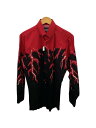 【中古】Brooks&Dunn/ブルックス&ダン/長袖シャツ/サンダー/15.5/コットン/RED【メンズウェア】(4)