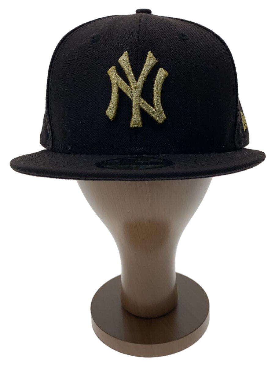 【中古】NEW ERA◆キャップ/7 5/8/ウール/BLK/メンズ/CA40289【服飾雑貨他】