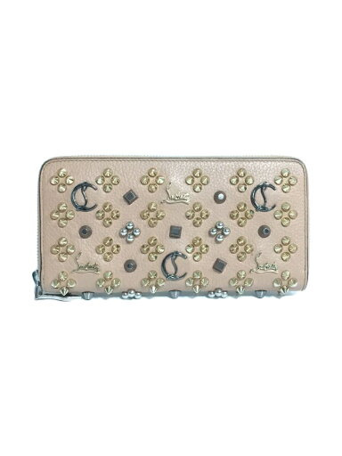 【中古】Christian Louboutin◆長財布/レザー/PNK/メンズ/w panettone wallet NV CALF EMP/SP【服飾雑貨他】 【中古】Christian Louboutin◆長財布/レザー/PNK/メンズ/w panettone wallet NV CALF EMP/SP【服飾雑貨他】