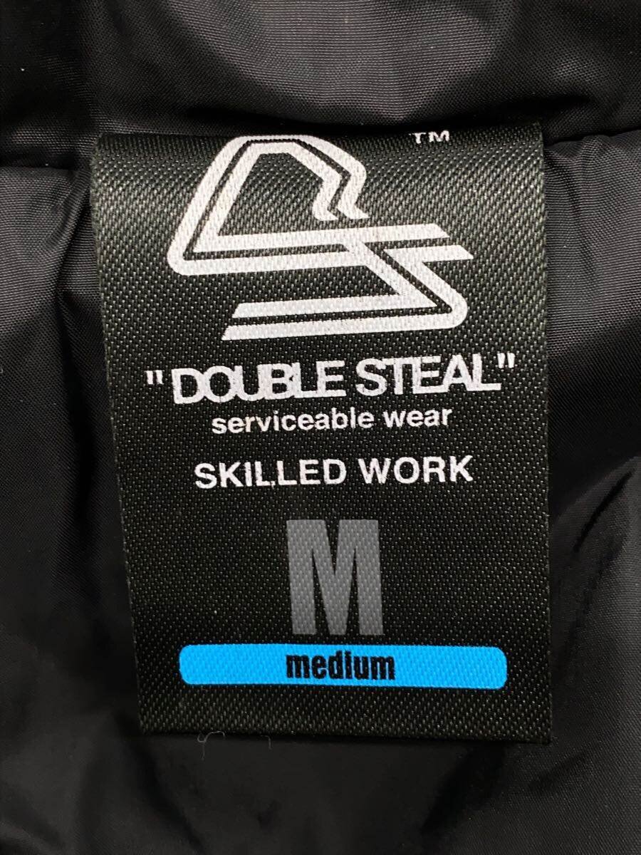 【中古】DOUBLE STEAL◆N-3B/フライトジャケット/M/ナイロン/BLK【メンズウェア】