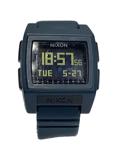 【中古】NIXON◆腕時計/デジタル/BLK/NVY【服飾雑貨他】 【中古】NIXON◆腕時計/デジタル/BLK/NVY【服飾雑貨他】
