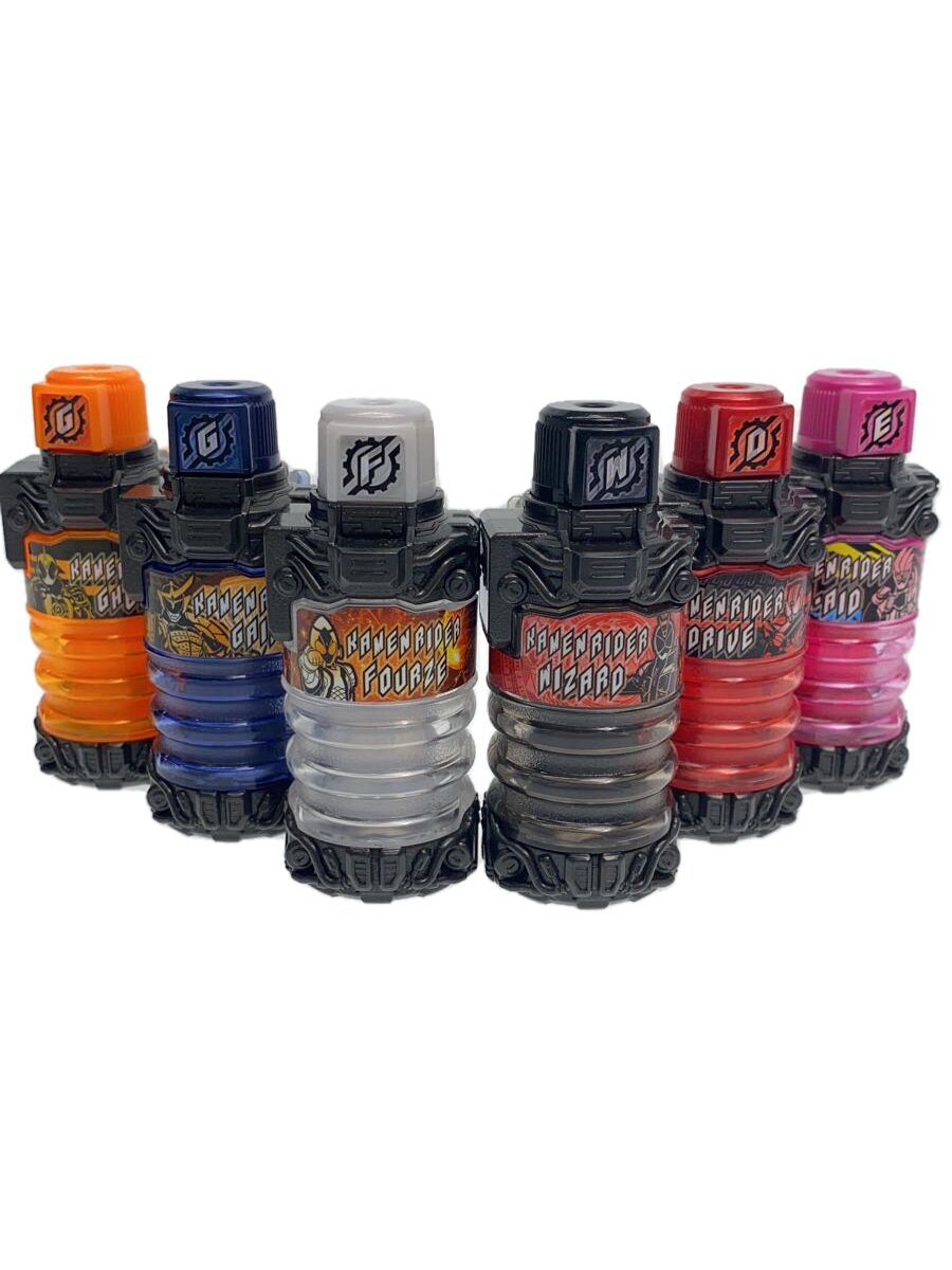 【中古】BANDAI◆レジェンドライダーフルボトルセット/仮面ライダービルド/DX5大レジェンド+エグゼイド【ホビー】