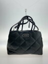 【中古】GUESS◆ショルダーバッグ/--/BLK/無地/LE801906【バッグ】