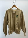 【中古】Champion◆スウェット/XL/コットン/CRM/刺繍タグ【メンズウェア】