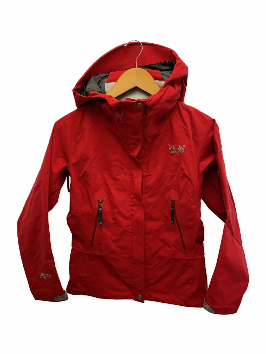 【中古】Mountain Hardwear◆ナイロンジャケット/XS/ナイロン/RED/or3329【レディースウェア】