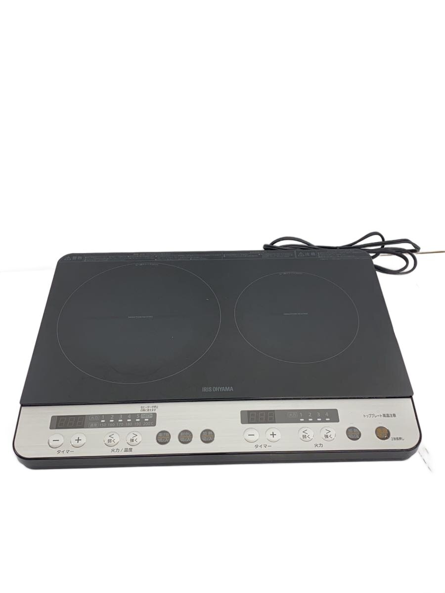 【中古】IRIS OHYAMA◆IHクッキングヒーター IHK-W12P-B【家電・ビジュアル・オーディオ】