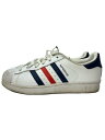 【中古】adidas◆SUPERSTAR FOUNDATION/スーパースター ファンデーション/S79208/ホワイト/24cm/WHT【シューズ】