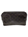 【中古】LOUIS VUITTON◆トゥルース・トワレット28_モノグラム・キャンバス_BRW/PVC/BRW【バッグ】(4)