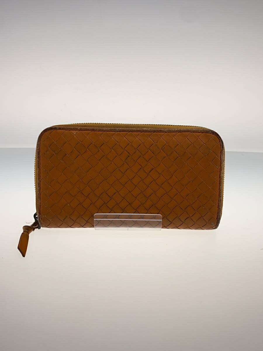 【中古】BOTTEGA VENETA◆長財布/レザー