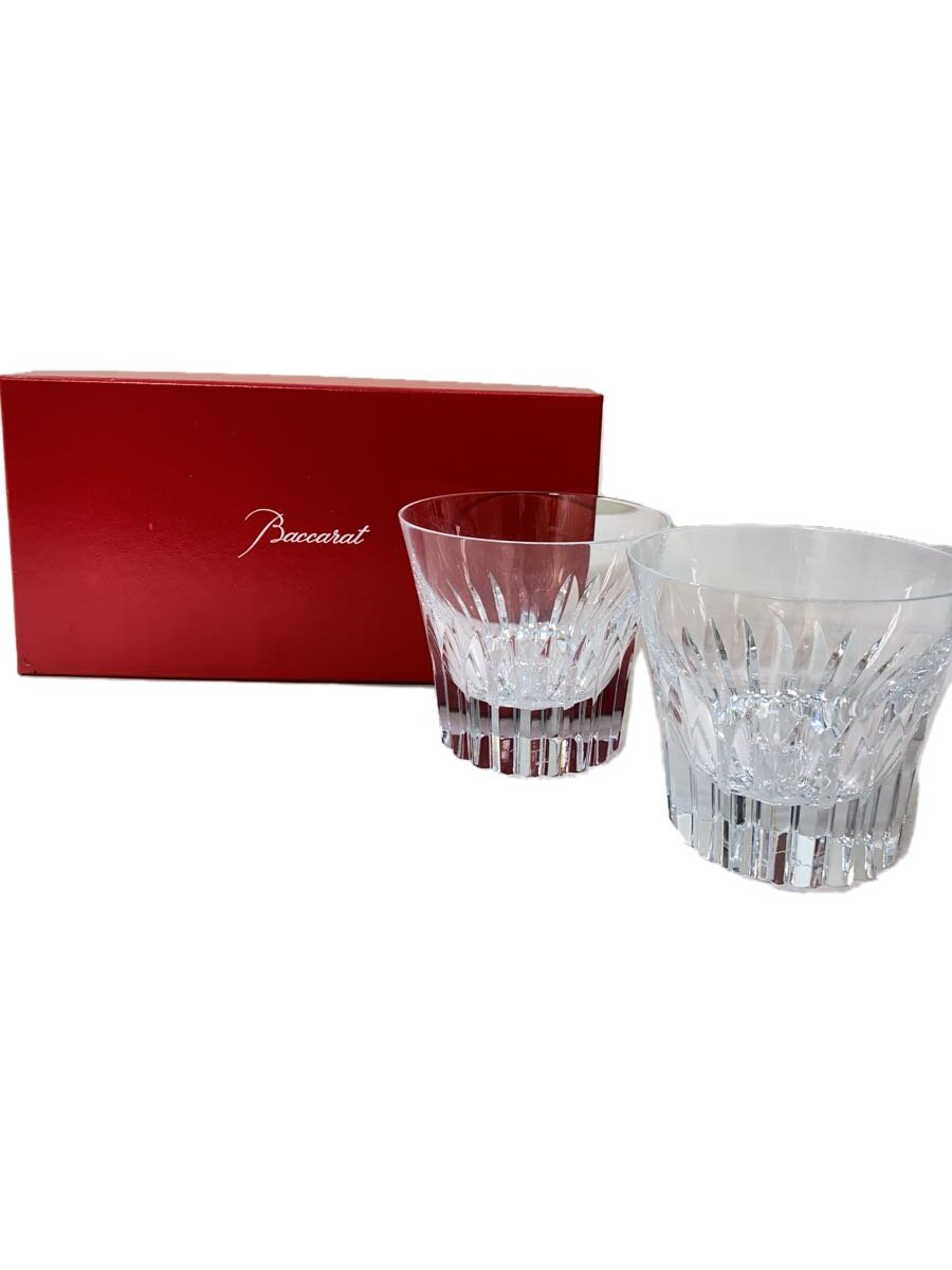 【中古】Baccarat◆グラス/2点セット/CLR/ペアタンブラー/2022/ティアラ【キッチン用品】