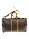 【中古】LOUIS VUITTON◆ボストンバッグ[仕入]/PVC/BRW/総柄/M41418【バッグ】