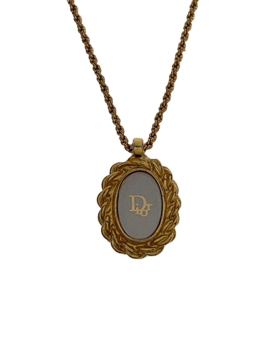 【中古】Christian Dior◆ネックレス/--/GLD/トップ有/レディース【服飾雑貨他】