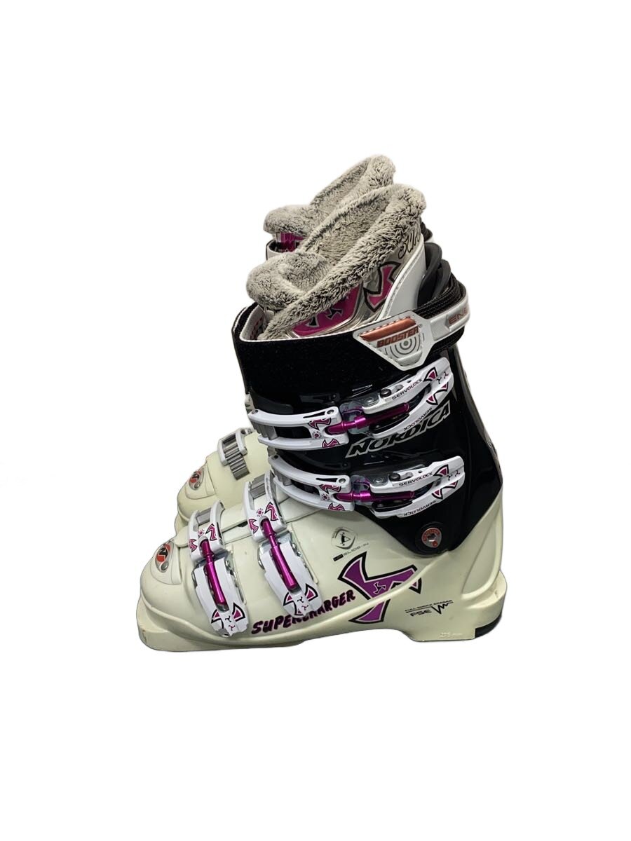 【中古】NORDICA◆スキーブーツ/23.5cm/WHT【スポーツ】