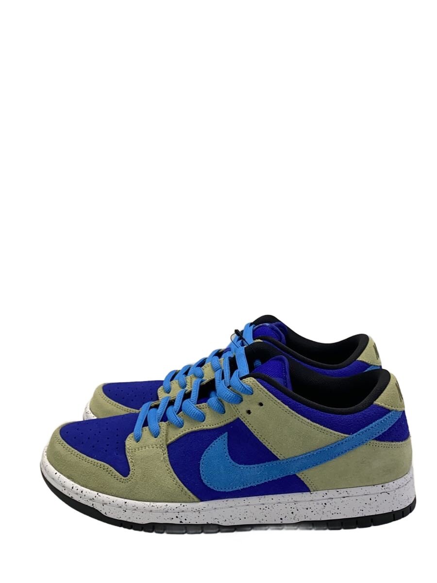 NIKE SB◆DUNK LOW PRO/ローカットスニーカー/27.5cm/BLU/スウェード/BQ6817-301//