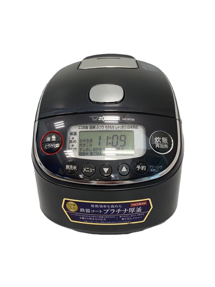 Rice Cookers - 【中古】ZOJIRUSHI◆炊飯器 極め炊き NP-RT05-BA【家電・ビジュアル・オーディオ】