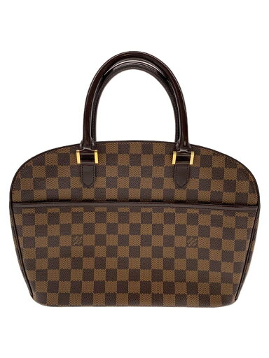 【中古】LOUIS VUITTON◆サリア・オリゾンタル_ダミエ・エベヌ_BRW/PVC/BRW【バッグ】 【中古】LOUIS VUITTON◆サリア・オリゾンタル_ダミエ・エベヌ_BRW/PVC/BRW【バッグ】