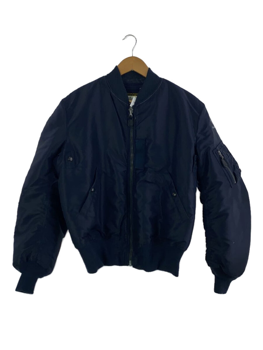 【中古】Buzz Rickson’s◆B-15C/A.F.BLUE/U.Sエアフォース/フライトジャケット/40/ナイロン/NVY/BR14942//【メンズウェア】
