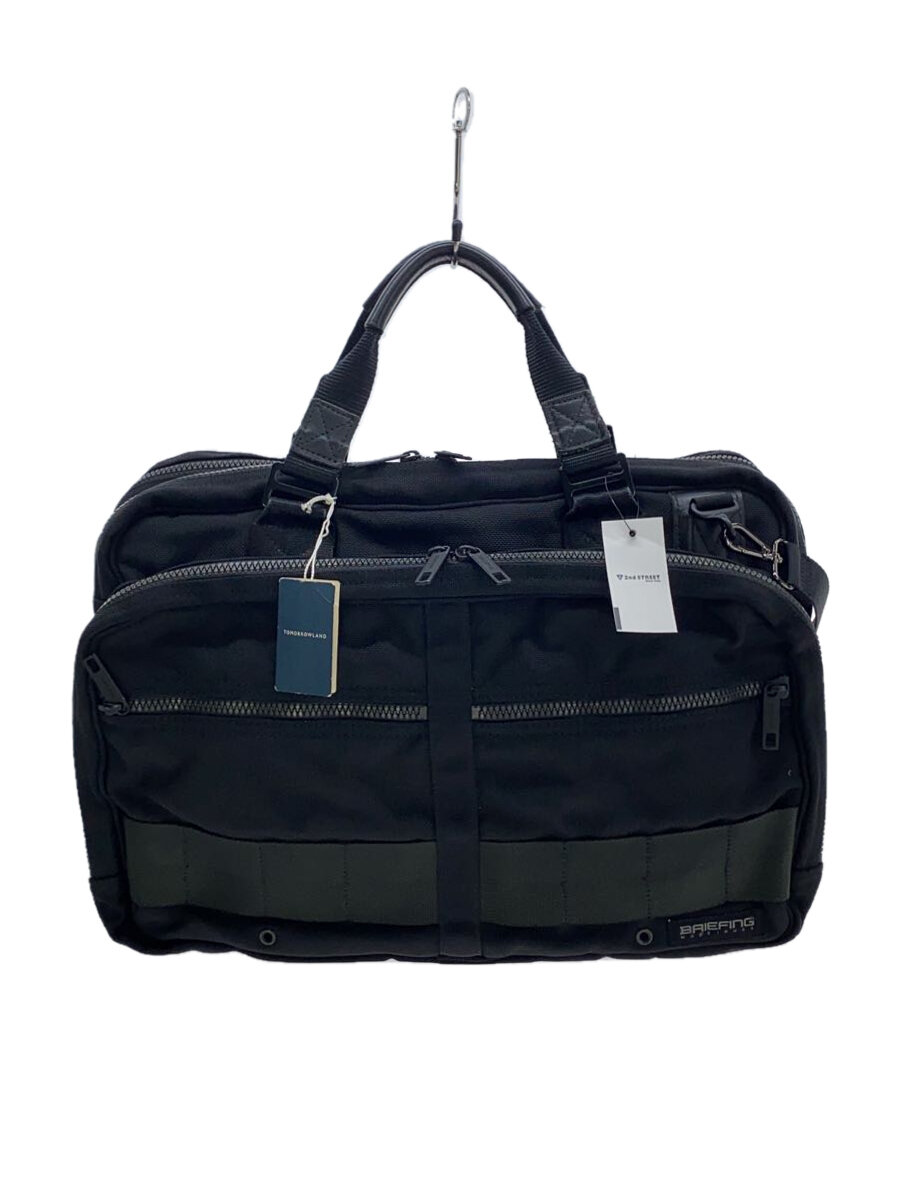 【中古】BRIEFING◆ブリーフケース/ナイロン/BLK//【バッグ】
