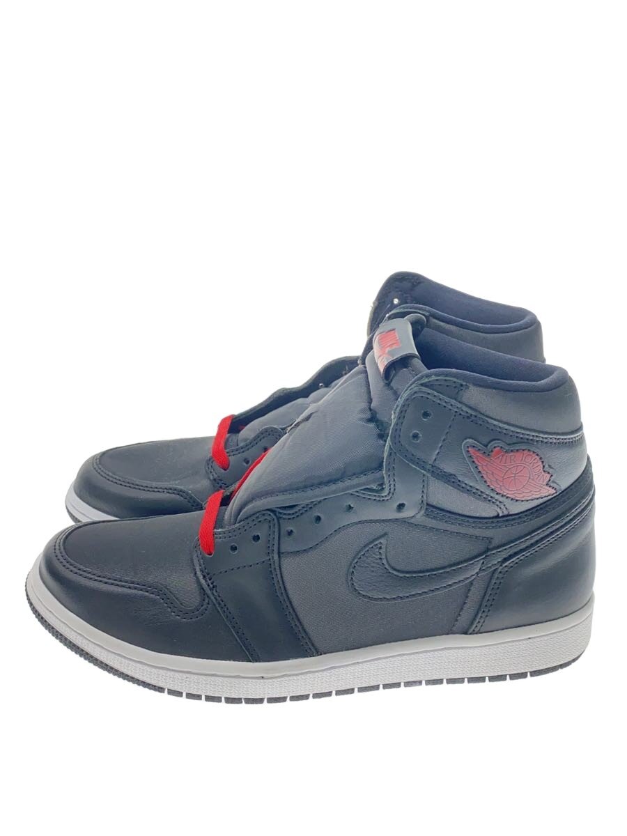 NIKE◆AIR JORDAN 1 RETRO HIGH OG/エアジョーダン1 レトロ/ブラック/555088-060/U