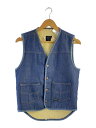 【中古】sears◆ベスト/S/コットン/IDG【メンズウェア】