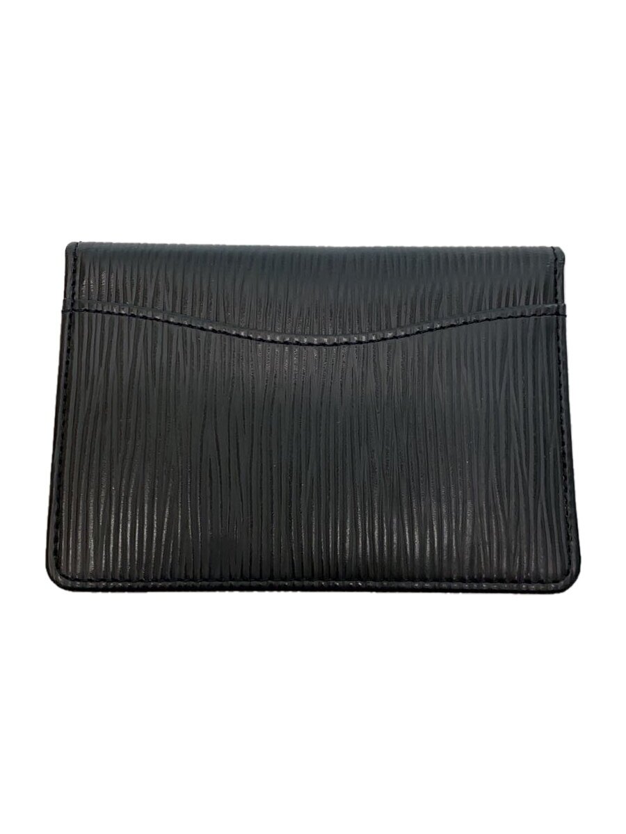 【中古】LOUIS VUITTON◆オーガナイザー・ドゥ・ポッシュ_エピ_BLK/--/BLK/メンズ【服飾雑貨他】