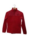 【中古】THE NORTH FACE◆MOUNTAIN VERSA MICRO JACKET_マウンテンバーサマイクロジャケット/S/ポリエステル/RE【レディースウェア】