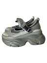 【中古】JEANASIS◆L/asymmetry sneaker/アシンメトリースニーカー/プラットフォーム/ボリュームソール/厚底【シューズ】
