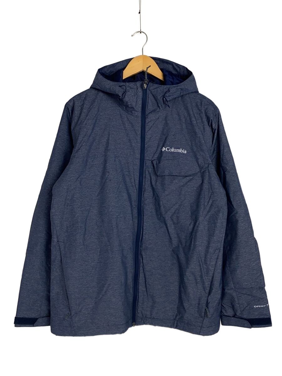 Columbia◆HUNTSVILLE PEAK NOVELTY JACKET/マウンテンパーカ/M/ネイビー/WE0008