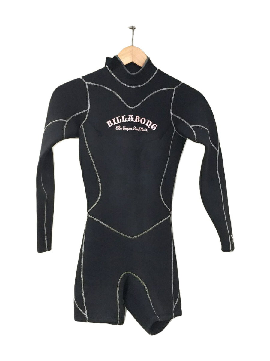 【中古】Billabong◆ウエット/ウェアー/ML/BLK/ロングスリーブ/ロングスプリング/レディース【スポーツ】