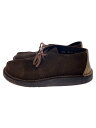 【中古】Clarks◆Desert Trek/ブーツ/US8/BRW/レザー/36445【シューズ】