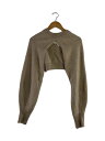 【中古】TODAYFUL◆ニット・セーター(薄手)/FREE/ウール/KHK/12320510【レディースウェア】