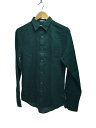 【中古】GANT◆長袖シャツ/S/コットン/GRN【メンズウェア】