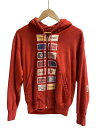 【中古】PINK HOUSE◆ジップパーカー/コットン/RED//【レディースウェア】