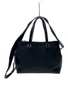【中古】UNITED ARROWS◆ナイロン2WAYショルダーバッグ/ナイロン/BLK/無地【バッグ】