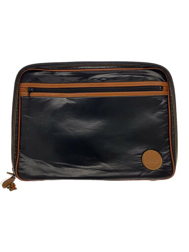 【中古】PORTER◆セカンドバッグ/レザー/BLK【バッグ】 【中古】PORTER◆セカンドバッグ/レザー/BLK【バッグ】