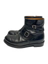 【中古】RALPH LAUREN◆エンジニアブーツ/10M/BLK/レザー【シューズ】